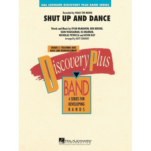Shut Up And Dance Concert Band 2 Score/Parts