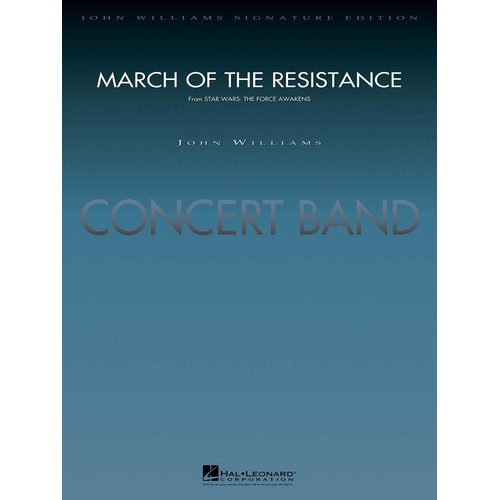 March Of The Resistance Concert Band 5 Deluxe Score