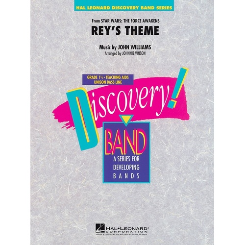 Reys Theme From Force Awakens Concert Band 1.5 Score/Parts 