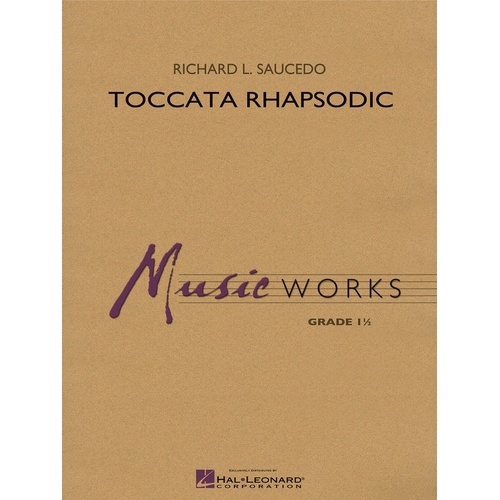 Toccata Rhapsodic Concert Band 1 Score/Parts