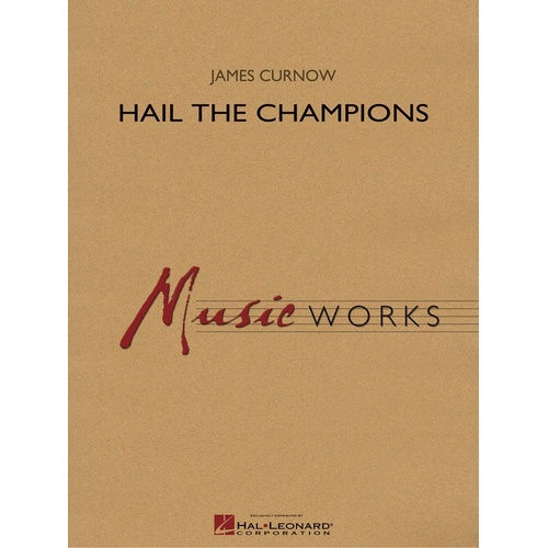 Hail The Champions Concert Band 5 Score/Parts