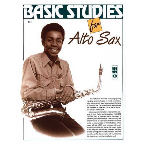 Basic Studies For Alto Sax Book/CD (Softcover Book/CD)
