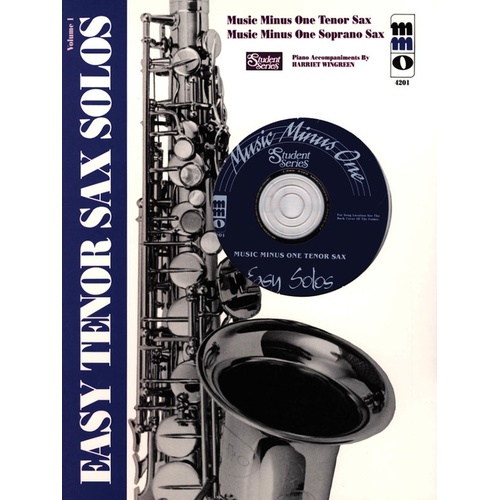 Easy Tenor Saxophone Solos Student Vol 1 (Softcover Book/CD)