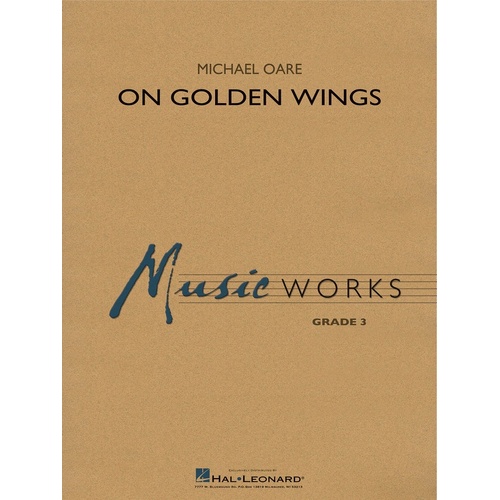 On Golden Wings Concert Band 3 Score/Parts