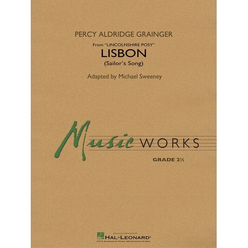 Lisbon (From Lincolnshire Posy) Concert Band 2 Score/Parts