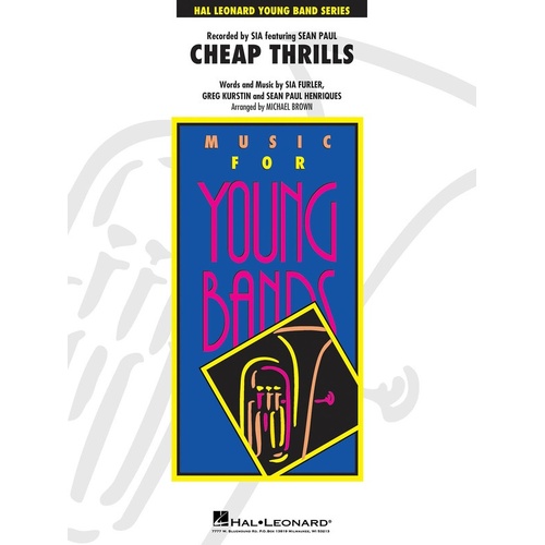 Cheap Thrills Concert Band 3 Score/Parts