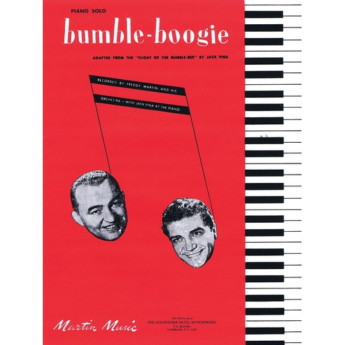 Bumble Boogie Piano Solo S/S (Sheet Music)