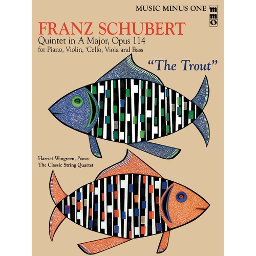 Schubert - Trout Quintet Bass Book/CD (Softcover Book/CD)