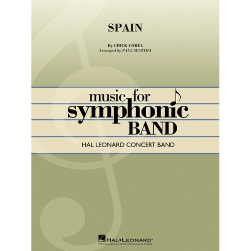 Spain Concert Band 4 Score/Parts