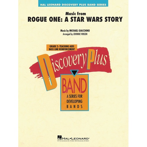 Music From Rogue One A Star Wars Story Concert Band 2 Score/Parts