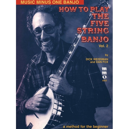 How To Play 5 String Banjo Vol 2 Book/CD (Softcover Book/CD)