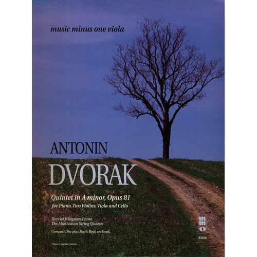 Dvorak - Quintet A Maj Op 81 Viola Book/CD (Softcover Book/CD)