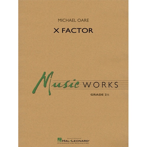 X Factor Concert Band 2.5 Score/Parts