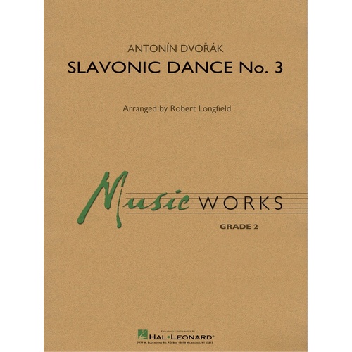 Slavonic Dance No 3 Concert Band 2 Score/Parts