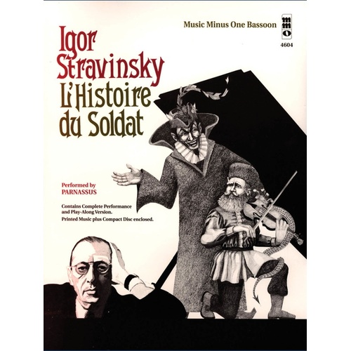 Stravinsky - Lhistoire Du Soldat Bassoon Book/CD (Softcover Book/CD)