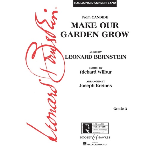 Make Our Garden Grow (From Candide) Concert Band 3 Score/Parts