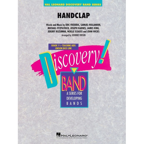 Handclap Concert Band 1.5 Score/Parts