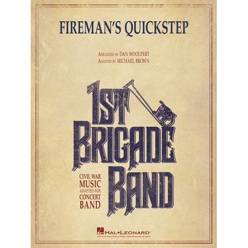 Firemans Quickstep Concert Band 3-4 Score