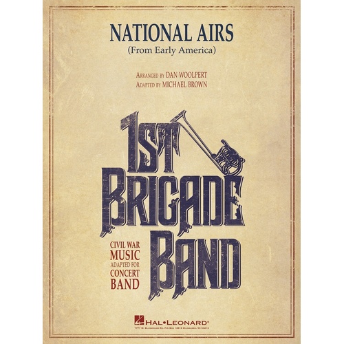 National Airs (From Early America) Concert Band 3-4 Score/Parts