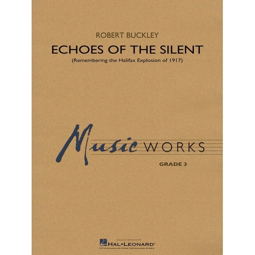 Echoes of the Silent CB3 SC/PTS - Hal Leonard Band Music, Grade 3, 5:05 Duration, Reflective Hymn for Memorials and Festivals