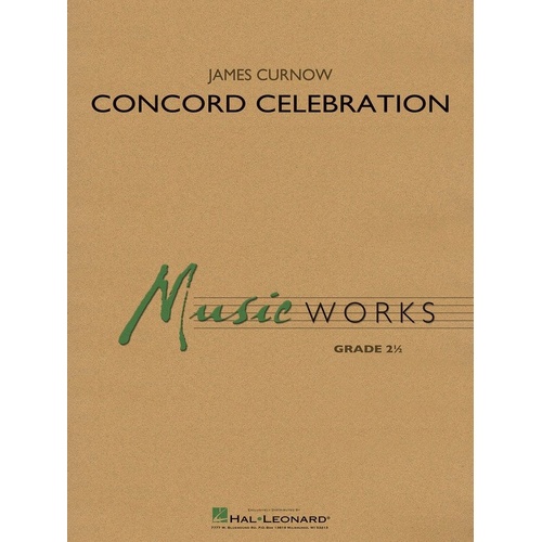 Concord Celebration CB2 SC/PTS Band Sheet Music by Hal Leonard