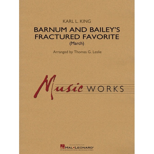 Barnum And Baileys Fractured Favorite Concert Band 4 Score/Parts