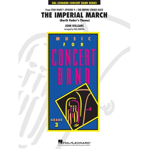 The Imperial March (Darth Vaders Theme) Concert Band 3 Score/Parts 