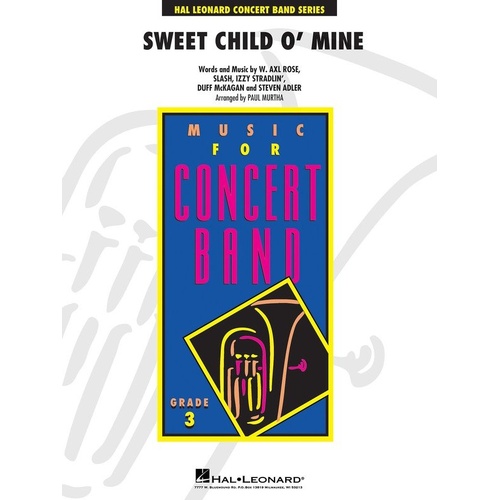 Sweet Child O' Mine CB3 SC/PTS Band Arrangement