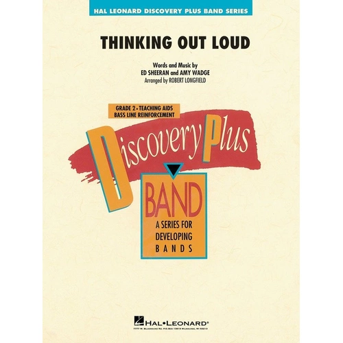 Thinking Out Loud CB2 SC/PTS for Band by Hal Leonard