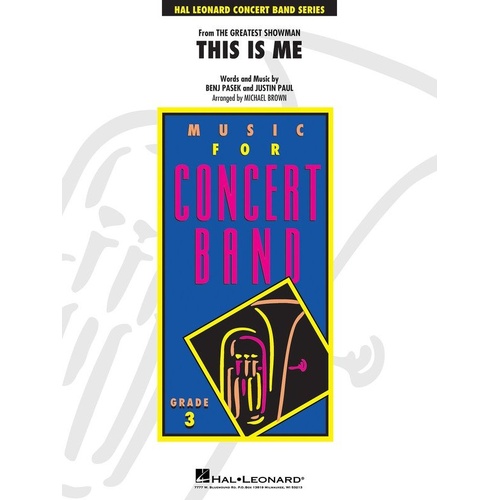 This Is Me (from The Greatest Showman) - Hal Leonard - Young Concert Band - 1 Page