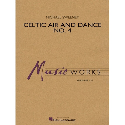 Celtic Air and Dance No. 4 CB1.5 SC/PTS by Hal Leonard