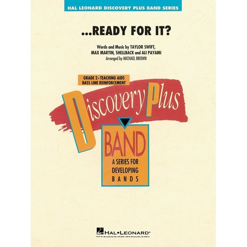 Ready For It? CB2 SC/PTS - Taylor Swift Band Arrangement