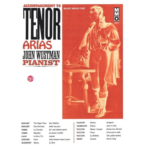 Accompaniment To Tenor Arias Book/CD (Softcover Book/CD)