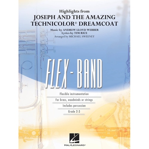 Highlights Joseph Amazing Technicolor Dreamcoat Flexband 