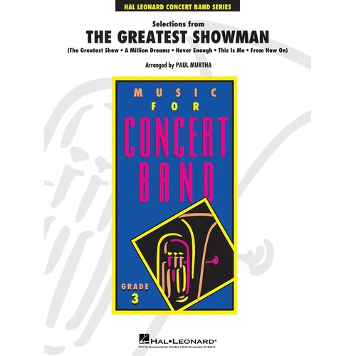 Selections From The Greatest Showman Concert Band 3 Score