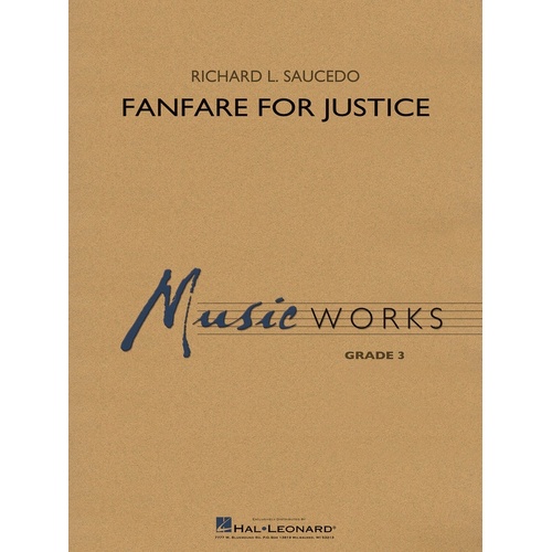 Fanfare For Justice Concert Band 3 Score/Parts 