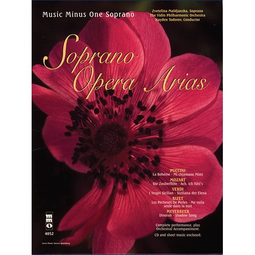 Soprano Opera Arias With Orchestra Vol 1 Book/CD (Softcover Book/CD)