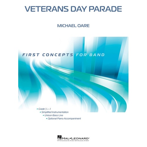 Veterans Day Parade Concert Band.05-1 Score/Parts
