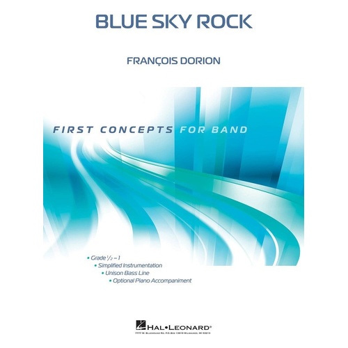 Blue Sky Rock CB1 SC/PTS - Hal Leonard First Concepts for Band