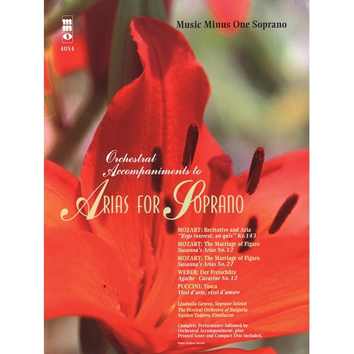 Orchestral Accomp To Arias For Soprano Book/CD (Softcover Book/CD)