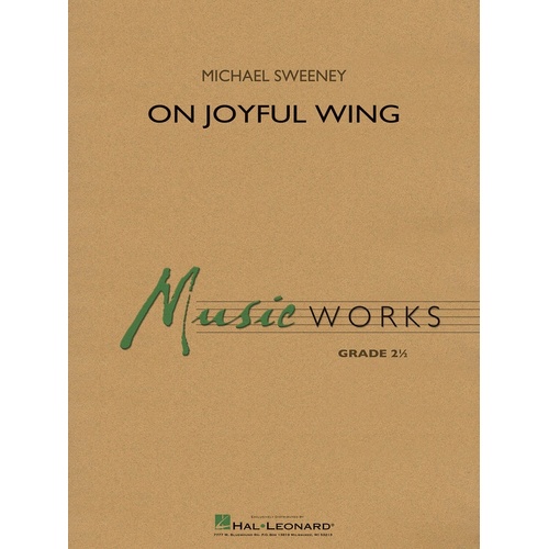 On Joyful Wing Concert Band 2 Full Score