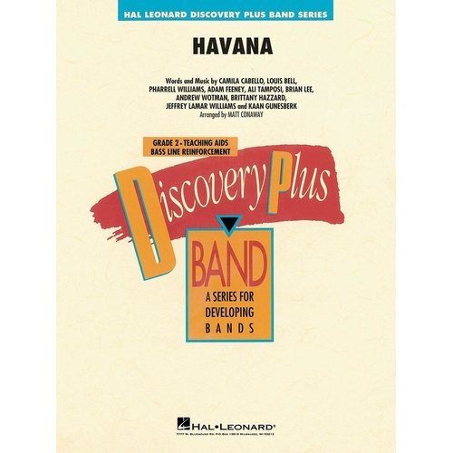 Havana CB2 SC/PTS Band Arrangement by Hal Leonard