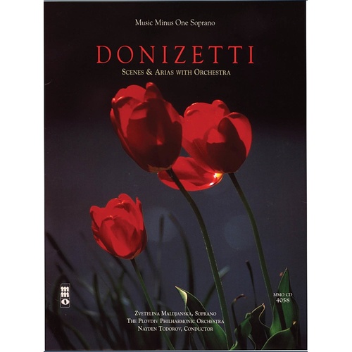 Donizetti - Scenes and Arias With Orchestra Book/CD (Softcover Book/CD)
