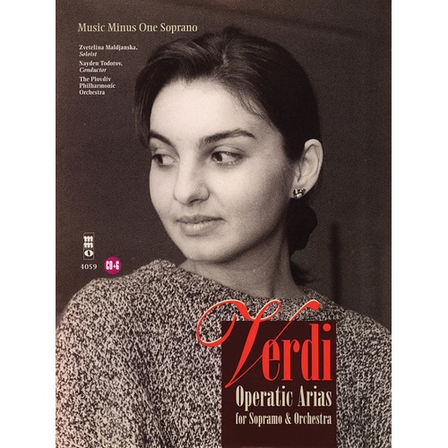 Verdi - Operatic Arias Soprano and Orchestra Book/CD (Softcover Book/CD)