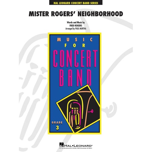 Mister Rogers Neighborhood Concert Band 3 Score/Parts