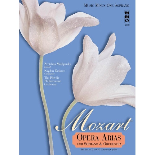 Mozart - Opera Arias Soprano and Orchestra Book/CD (Softcover Book/CD)