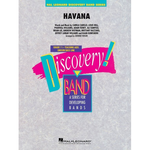 Havana Concert Band 1.5 Score/Parts
