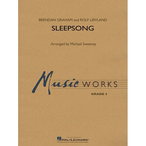 Sleepsong CB3 SC/PTS by Hal Leonard - Band Ensemble, 4:20 Duration, MusicWorks Grade 3