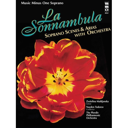 Bellini - La Sonnambula Soprano Scenes and Arias Book/CD (Softcover Book/CD)