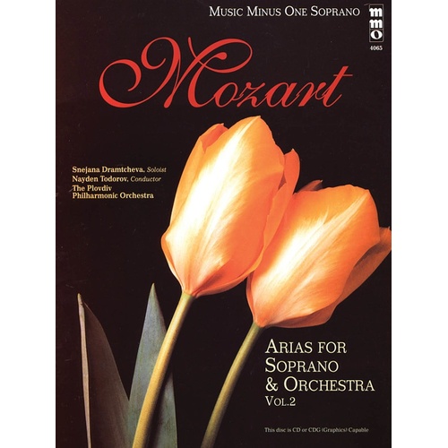 Mozart - Opera Arias Soprano and Orch Vol 2 Book/CD (Softcover Book/CD)
